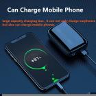 M19 TWS 2000mah langattomat kuulokkeet, Bluetooth 5.1 Stereo ladattavat kuulokkeet Langattomat kuulokkeet puhelimeen, jossa on 2000mah älykäs LED-näyttö latauskotelo