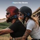 Auricolare Bluetooth per moto con fotocamera 2K 6 Riders Intercom Portata 2000m KentFaith