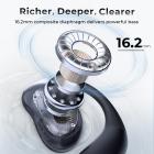 Ilmajohtokuulokkeet Open-ear Comfort Bluetooth 5.4, 36H toistoaika KentFaith