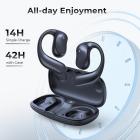 Ilmajohtokuulokkeet Open-ear Comfort Bluetooth 5.4, 36H toistoaika KentFaith