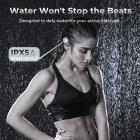 Ilmajohtokuulokkeet Open-ear Comfort Bluetooth 5.4, 36H toistoaika KentFaith