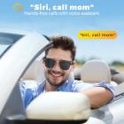 Óculos de sol Bluetooth com alto-falantes Lente Polarizada UV400 Proteção 6H Bateria