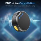 Trådlös Lavalier mikrofon för iPhone och Android 48kHz 24bit HiFi ljud brusreducering