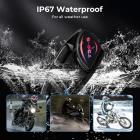 Auricolare Bluetooth per moto Collegarsi a 2 dispositivi Chiamata a mani libere / Musica