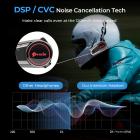 10 Riders Intercom Moottoripyörän kypärä Bluetooth-kuulokkeet Musiikin jakaminen