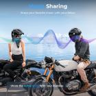 32 Riders Intercom Moottoripyörän kypärä Bluetooth Headset Mesh 3.0 Audio Multitasking