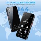 Dispositivo Traduttore Vocale Offline con 144 Lingue Schermo Touch da 5" ChatGPT Integrato