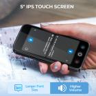 Dispositivo Traduttore Vocale Offline con 144 Lingue Schermo Touch da 5" ChatGPT Integrato