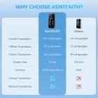 Dispositivo Traduttore Vocale Offline con 144 Lingue Schermo Touch da 5" ChatGPT Integrato