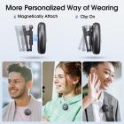 BOYA Langaton Lavalier Mikrofoni iPhone Android 30 Hrs Akunkesto 164FT Range