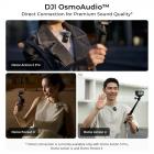 DJI هيئة التصنيع العسكري 2 ، ميكروفون لاسلكي ذوي الياقات البيضاء ، والحد من الضوضاء ، 48KHz 32 بت تسجيل النقطة العائمة الداخلية ، 820 قدم ( 250 متر ) المدى ، 18H البطارية مع مربع الشحن ، وكاميرا / الهاتف المحمول ميكروفون ، Vlog ، وتدفق وسائل الاعلام