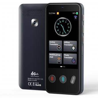 StemmeTranslator Device with Offline/4G Global/WiFi Translation 142 Languages #
