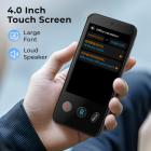 Dispositivo de Tradutor de Voz com Tradução Offline/4G Global/WiFi 142 Idiomas ###
