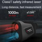 SNDWAY golfavståndsmätare, flaggstickslås med snabb fokus, stöd för 6 gångers förstoring, ±1 meters noggrannhet, 500 meters mätavstånd