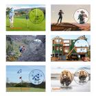 SNDWAY SW-1000A Telémetro de Golf, Medidor de Distancia Ángulo Altura Velocidad de Medición Asta de Bandera Soporte de Bloqueo Ojo Desnudo Enfoque 1000m Distancia de Medición