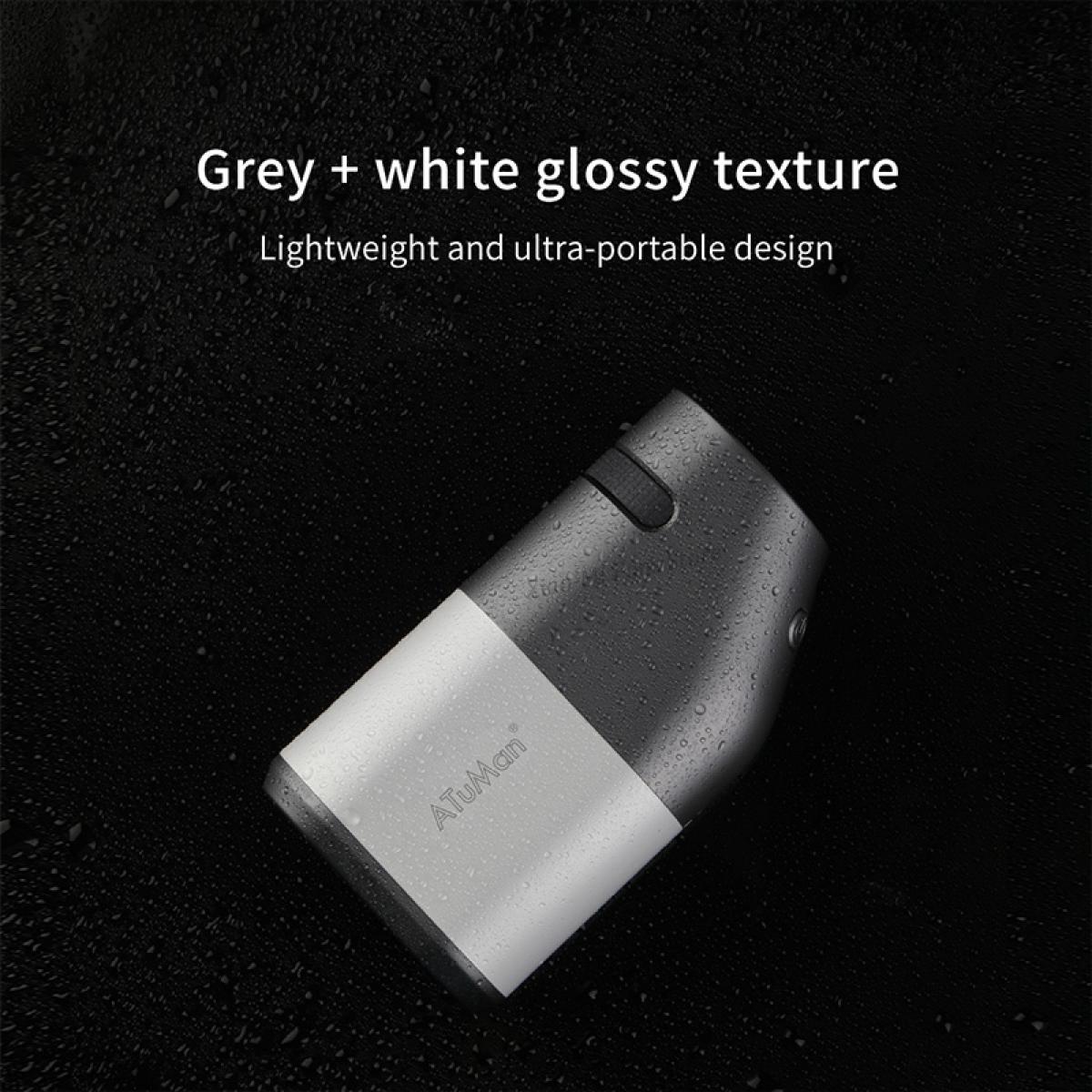 Laser golfafstandsmåler med hældning, ATuMan 800 Yard højnøjagtig afstandsmåler, pinlås, pulsvibration, genopladelig, 6X forstørrelse, HD-visning, golftilbehør til mænd og kvinder