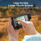 Fjärrkontroll optisk sensor 875 yards räckvidd 6,5X förstoring stor pekskärm Kentfield