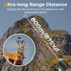 875Yd Rangefinder de caça liberada com compensação de ângulo e tela sensível ao toque