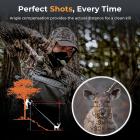 Telemedidor a laser para caça golfe 600m distância inclinação & ângulo compensação recarregável KentFaith