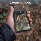 Telemedidor a laser para caça golfe 600m distância inclinação & ângulo compensação recarregável KentFaith