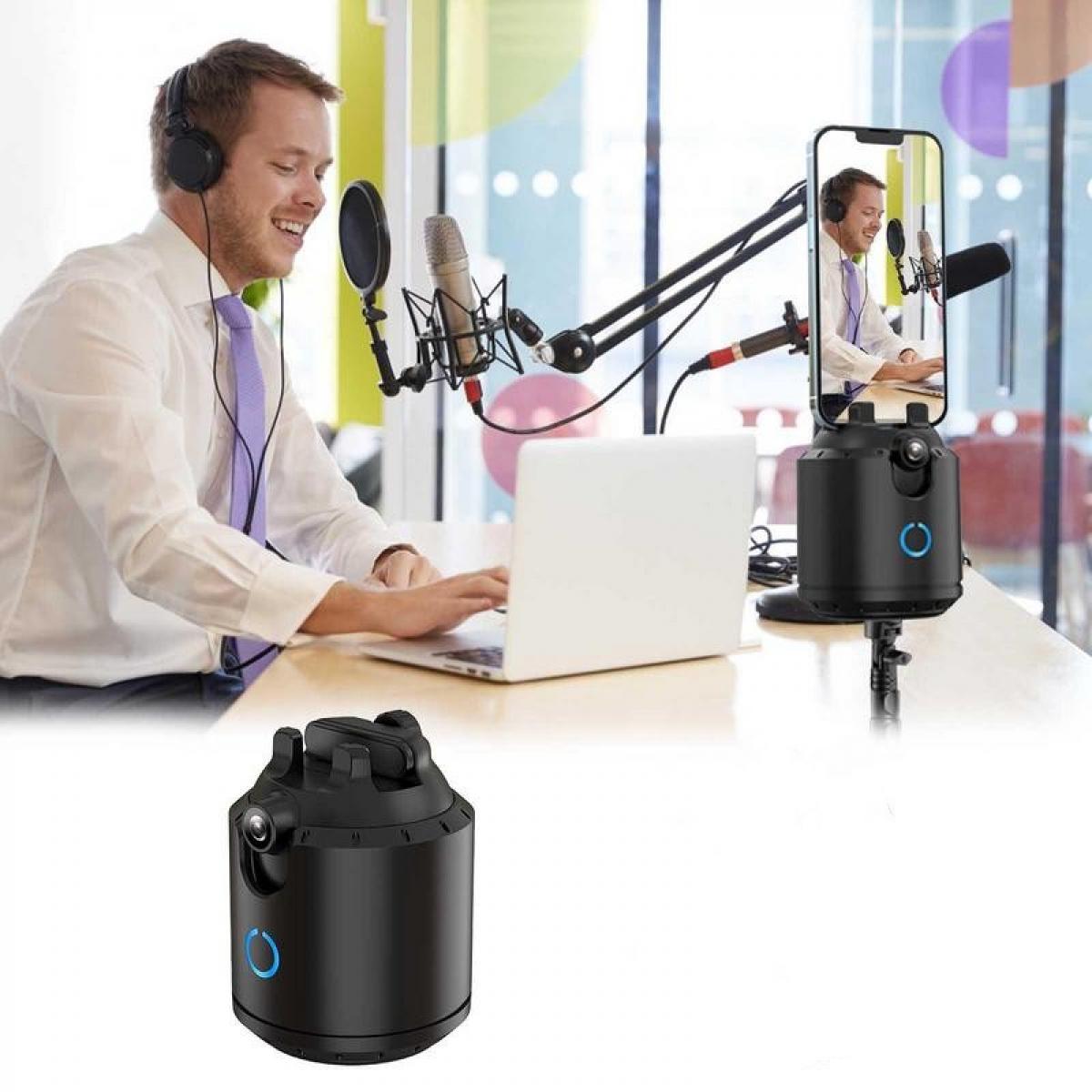 P7 automaattinen kasvojen seuranta, eleohjattu kaksiakselinen älykäs gimbal, matkapuhelimen stabilointi, ei sovellusta, tuki livenä 360° kiertoa, matkapuhelinteline, älykäs seuranta gimbal, sopii reaaliaikaiseen vlogiin, suoratoistoon, videokuvaukseen Bla