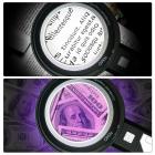 Lente d'ingrandimento con doppia lente rimovibile, lente d'ingrandimento illuminata 6X, 9X, 15X, lente d'ingrandimento tascabile rimovibile con 6 LED dimmerabili, 2 luci LED UV per lettura, anziani, artigianato, hobby