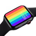 W26+ PRO smart klocka, stöd för Bluetooth-samtal, med övervakning av hjärtfrekvens, blodtryck, blodsyre, kroppstemperatur, 1,75-tums full touch screen fitnessklocka, kompatibel med Android iPhone iOS Svart