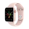 W26+ PRO 1,75-inch smartwatch met volledig touchscreen, compatibel met Android iPhone iOS zwart (roze)