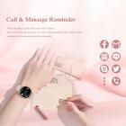 LW36-älykello, alumiiniseosrunko, dynaaminen syke moniurheilutila 3ATM vedenpitävä älykello, 15 päivän pituinen valmiustila, vaaleanpunainen