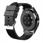 Astronaut Dial S1 Smart Call Rond scherm Armband Full Color Touchscreen Zakelijk Sport Gezondheid Smart Watch Zwart