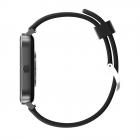 S10 vierkant scherm smart watch bloed zuurstof hartslag bloeddruk waterdichte sport stappenmeter zwart