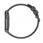 Lo schermo quadrato da 1,69 pollici KW76 può solo guardare il supporto del misuratore della frequenza cardiaca passo ossigeno nel sangue pressione sanguigna IP68 nero impermeabile