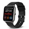 P22 Smart Watch Fitness Tracker per telefono Android, Fitness Tracker con cardiofrequenzimetro e monitoraggio del sonno, con IP67 Pedometro impermeabile Monitoraggio attività Nero