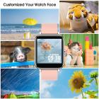 P22 Smart Watch Fitness Tracker for Android-telefon, Fitness Tracker med puls- og søvnmåler, med IP67 vanntett skritteller Aktivitetssporing Rosa