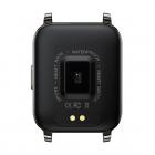 P36 1,69 tommers firkantet skjerm smart armbånd full touch blodtrykk blod oksygenovervåking multisport tilpasset urskive svart