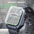 Sport Smart Watch GPS Tracker Bluetooth puhelut 24h syke-/unimittari