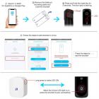 Campainha de vídeo WiFi V20 1080p HD Vídeo Alertas ativados por movimento Áudio bidirecional Visão noturna 32 GB Campainha de porta pré-instalada - Versão europeia