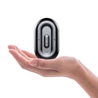 Grabadora multifuncional de 16 GB, grabadora portátil colgante con cancelación de ruido de alta definición, soporte de ahorro de energía, almacenamiento en disco U, cifrado de archivos, control de voz inteligente, reproducción de MP3, adecuado para confer