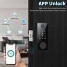 D8 älykäs sormenjälki-ovilukko, graffiti-sovellus avaimeton sisäänkäynti-ovilukko, elektroninen ovilukko näppäimistöllä, tukeva sormenjälkitunnistus, IC-kortti, automaattinen lukko, kodin tirkistelyn estosalasana, sopii koteihin, hotelleihin, toimistoihin