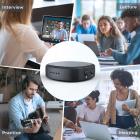 Mini Röstaktiverad Diktafon Inspelare Magnetisk Ljudinspelare128g 1600 Timmars Kapacitet Brusreducering Röstinspelare Voice Recorder