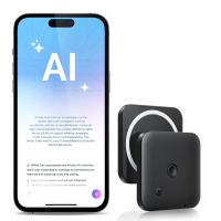 Dictafoon met AI Transcriptie, Samenvattingen, Magnetische iPhone-Oproepopname en 64GB
