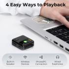 128G Mini digitaalinen äänitallennin värinäytöllä Bluetooth-puhelutallennuksella 3072kbps ###