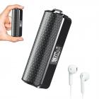 128G Mały Cyfrowy Dyktafon z Ultra-długim Ciągłym Nagrywaniem 1000H, Aktywowany Głosem i Magnetyczny, Kentfaith