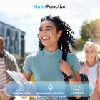 64GB digitaalinen nauhuri 4000 h ääniohjattu, 3072 kbps DSP-kohinanvähennys kokouksille, haastatteluille ja luokalle, Kentfaith