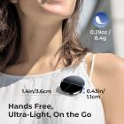 Mini Gravador de Voz em Formato de Crachá & Ativado por Voz, 30 Dias em Espera com Cancelamento de Ruído para Reuniões, Palestras, Estudo, Entrevistas, Kentfaith