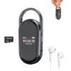 128G Pequeña Grabadora de Voz Digital con Grabación Ultra-larga de 1536H, Activación por Voz y Reducción de Ruido DSP, Conferencia/Conferencia/Aula de Aprendizaje, Llavero Regalos Portátiles, Kentfaith