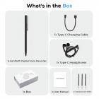 64GB digitaalinen nauhuri 800 tuntia äänellä aktivoituva nauhuri 1536Kbps korkea herkkyys, AGC-kohinanvaimennus kynänauhuri Type-C-portilla luento kokous haastattelu, Kentfaith