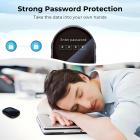 128G Mini ääninauhoitin, jossa on erittäin pitkä 1600H nauhoitusaika, ääniohjattu toiminto ja DSP-kohinanvaimennus, sopii kokouksiin/luentoihin/luokkahuoneopiskeluun, avaimenperä kannettavana lahjana, Kentfaith