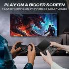 Retro håndholdt Gaming Console med bygget i 5000+ klassiske leker 15+ Emulatorer Portable Kentfatih
