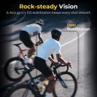 Opnamezonnebril met 8MP Sony-camera, neemt 1200P 30fps video's op, 32MP foto's, dubbele stabilisatie, dubbele microfoon ruisonderdrukking, UV 400-bescherming, Kentfaith